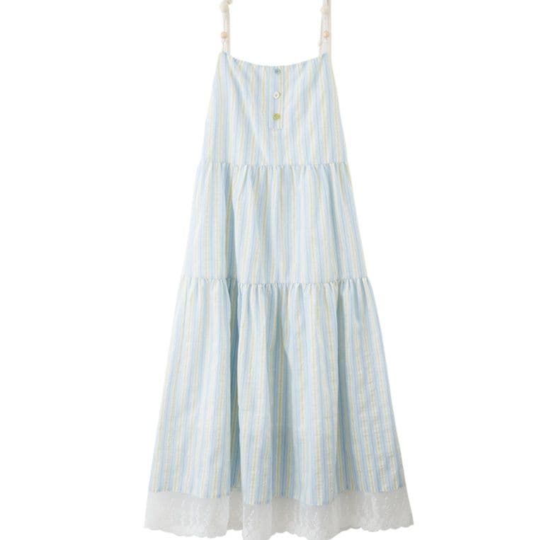 レース 服 ティアードフリル レース裾 春夏ワンピース